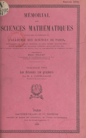 E-book, Les réseaux (ou graphes), Dunod (réédition numérique FeniXX)