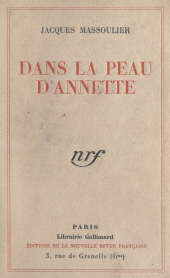 E-book, Dans la peau d'Annette, Gallimard (réédition numérique FeniXX)