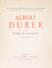 E-book, Albert Dürer, Albin Michel (réédition numérique FeniXX)