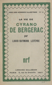 E-book, La vie de Cyrano de Bergerac, Gallimard (réédition numérique FeniXX)