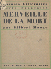 E-book, Merveille de la mort, Grasset (réédition numérique FeniXX)
