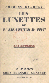 eBook, Les lunettes de l'amateur d'art (2) : L'art moderne, Grasset (réédition numérique FeniXX)