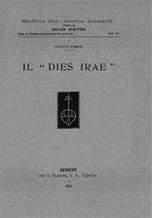 eBook, Il Dies irae, Ermini, Filippo, 1868-1935, L.S. Olschki
