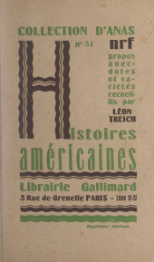 E-book, Histoires américaines, Gallimard (réédition numérique FeniXX)