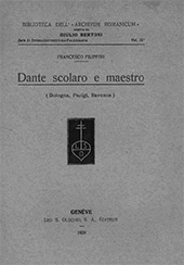 E-book, Dante scolaro e maestro : Bologna, Parigi, Ravenna, Filippini, Francesco, L.S. Olschki