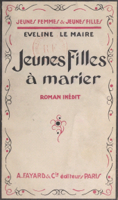 E-book, Jeunes filles à marier, Fayard (réédition numérique FeniXX)