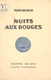 E-book, Nuits aux bouges, Flammarion (réédition numérique FeniXX)