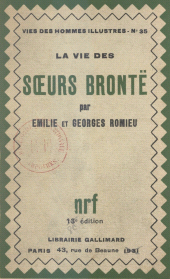 E-book, La vie des soeurs Brontë, Gallimard (réédition numérique FeniXX)