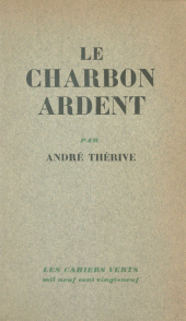 E-book, Le charbon ardent, Grasset (réédition numérique FeniXX)
