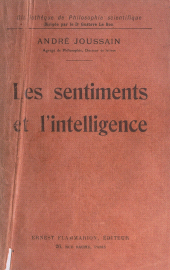 E-book, Les sentiments et l'intelligence, Flammarion (réédition numérique FeniXX)