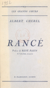 E-book, Rancé, Flammarion (réédition numérique FeniXX)