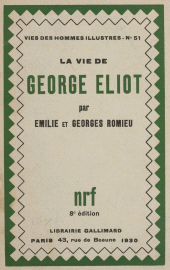 E-book, La vie de George Eliot, Gallimard (réédition numérique FeniXX)