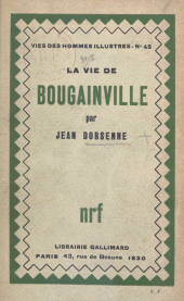 eBook, La vie de Bougainville, Gallimard (réédition numérique FeniXX)