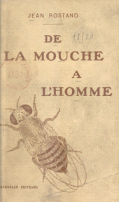 eBook, De la mouche à l'homme, Grasset (réédition numérique FeniXX)