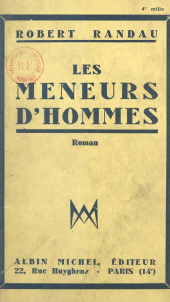 E-book, Les meneurs d'hommes, Albin Michel (réédition numérique FeniXX)