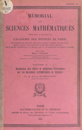 eBook, Sommation des séries et intégrales divergentes par les moyennes arithmétiques et typiques, Dunod (réédition numérique FeniXX)