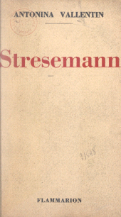 eBook, Stresemann, Flammarion (réédition numérique FeniXX)