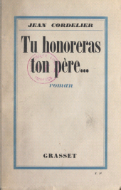 E-book, Tu honoreras ton père..., Grasset (réédition numérique FeniXX)