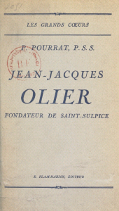 E-book, Jean-Jacques Olier, fondateur de Saint-Sulpice, Flammarion (réédition numérique FeniXX)