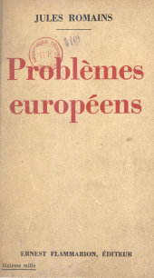 E-book, Problèmes européens, Flammarion (réédition numérique FeniXX)