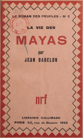 E-book, La vie des Mayas, Gallimard (réédition numérique FeniXX)