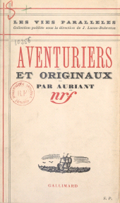 E-book, Aventuriers et originaux, Gallimard (réédition numérique FeniXX)