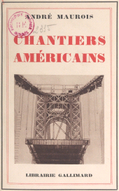 E-book, Chantiers américains, Gallimard (réédition numérique FeniXX)