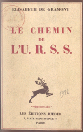 E-book, Le chemin de l'U.R.S.S., Presses universitaires de France (réédition numérique FeniXX)