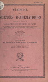 eBook, Les courbes de la variété générale à n dimensions, Dunod (réédition numérique FeniXX)