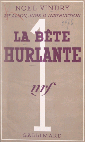 E-book, La bête hurlante, Gallimard (réédition numérique FeniXX)
