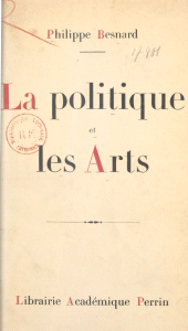 eBook, La politique et les arts, Perrin (réédition numérique FeniXX)