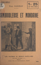 E-book, Cambrioleuse et mondaine, Fayard (réédition numérique FeniXX)