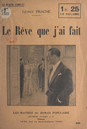 E-book, Le rêve que j'ai fait, Fayard (réédition numérique FeniXX)
