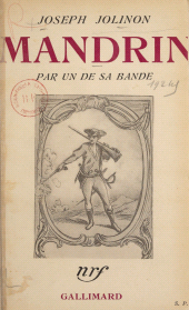 E-book, Mandrin, par un de sa bande, Gallimard (réédition numérique FeniXX)