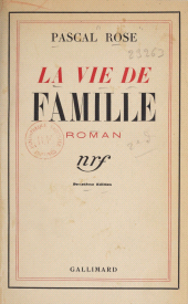 E-book, La vie de famille, Gallimard (réédition numérique FeniXX)