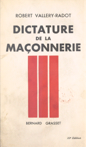 E-book, Dictature de la maçonnerie, Grasset (réédition numérique FeniXX)