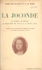 E-book, La Joconde : Le roman d'amour de Léonard de Vinci et de Mona Lisa, Grasset (réédition numérique FeniXX)