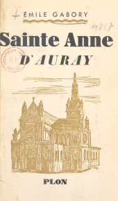eBook, Sainte-Anne d'Auray, Perrin (réédition numérique FeniXX)