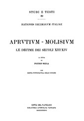 E-book, Rationes decimarum Italiae : Aprutium-Molisium : le decime dei secoli XIII-XIV, Biblioteca apostolica vaticana