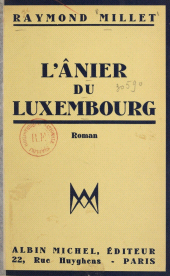 E-book, L'ânier du Luxembourg, Albin Michel (réédition numérique FeniXX)