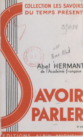 E-book, Savoir parler, Albin Michel (réédition numérique FeniXX)