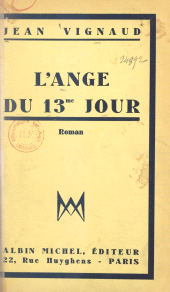E-book, L'ange du 13e jour, Albin Michel (réédition numérique FeniXX)