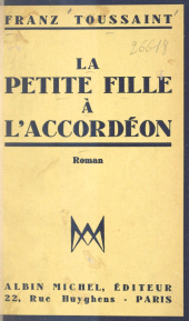 E-book, La petite fille à l'accordéon, Albin Michel (réédition numérique FeniXX)