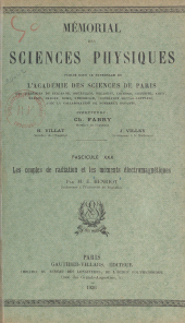 eBook, Les couples de radiation et les moments électromagnétiques, Dunod (réédition numérique FeniXX)