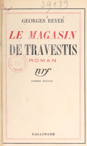 E-book, Le magasin de travestis, Gallimard (réédition numérique FeniXX)