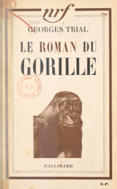 E-book, Le roman du gorille, Gallimard (réédition numérique FeniXX)