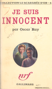 E-book, Je suis innocent, Gallimard (réédition numérique FeniXX)