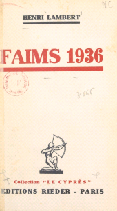E-book, Faims 1936, Presses universitaires de France (réédition numérique FeniXX)
