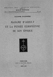 E-book, Madame d'Agoult et la pensée européenne des son époque, L.S. Olschki