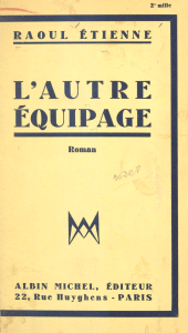 E-book, L'autre équipage, Albin Michel (réédition numérique FeniXX)